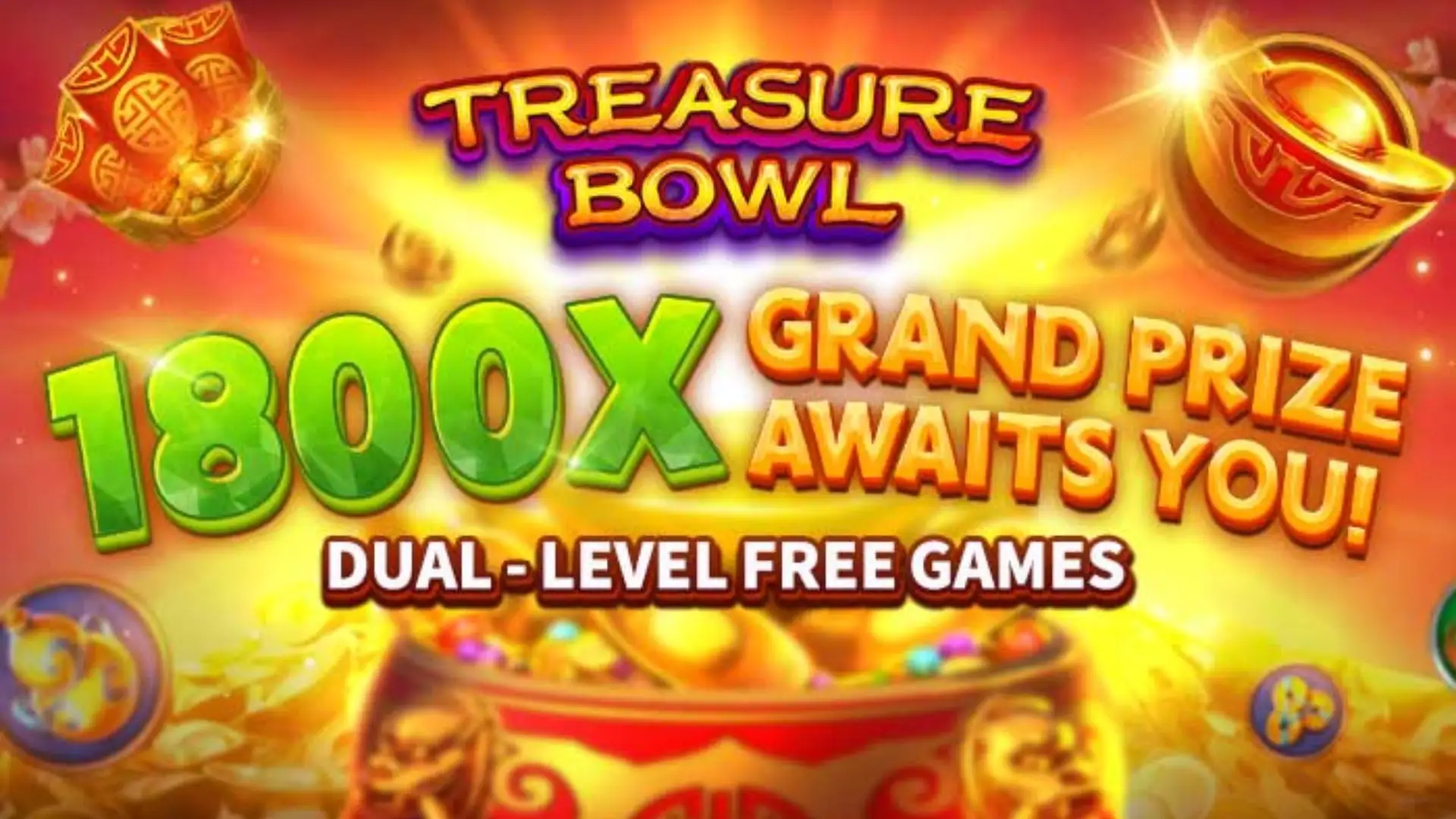 Multiplicadores Treasure Bowl xtbet - 7777x Máximo com Tigela Dourada